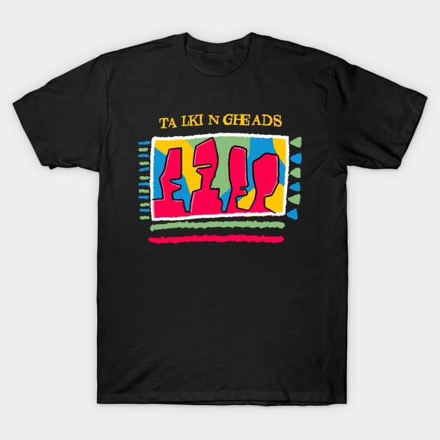 80s talking heads T-Shirt by illuti00npatterns